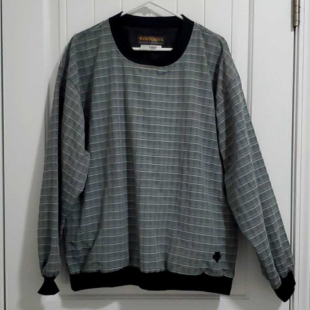 Descente International Golf Collection mens pullover, size large